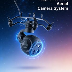 Caméra thermique SIYI Mt11 avec stabilisateur, haute résolution, système de vision nocturne 40x, suivi IA et télémétrie laser - Product Image 6