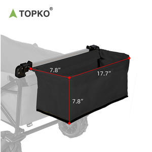 TOPKO troli luar ruangan, troli pantai, troli pembawa perjalanan, mendaki, berkemah, luar ruangan - Product Image 2