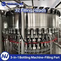 Navan Automatische Hoge-Snelheid 3-in-1 Etiketteer- & Vulmachine 16000-17000 BPH 220V-480V Hoge Precisie