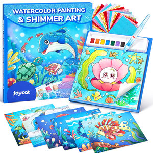 Marcapáginas de Papel para Pintar con Graffiti de Joycat, Libros para Colorear y Libro de Dibujo con Acuarelas y Gouache para Niños - Product Image 6