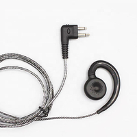 Für Motorola CP200, GP300, CLS1110, CLS1410 Zweiwege-Funkgerät Multi-Pin auf 2-Pin M-Stecker Intercom-Headset-Adapter.