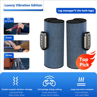 Appareil de massage des mollets Zoshine, relaxation musculaire par ondes d'air, compression d'air, pétrissage, thérapie thermique pour les varices, soins veineux