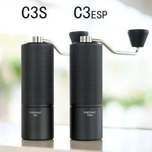 Para molinillos de café TIMEMORE de acero inoxidable, modelos Chestnut C3ESP <span class=keywords><strong>C3S</strong></span> con cepillo de limpieza sin desgaste S2C, envío gratis - Product Image 5