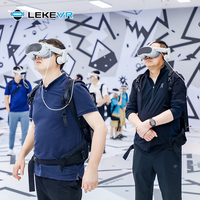 L'arène de la machine VR d'arcade d'E-sports de la station spatiale 9D VR de jeux de tir de Metaverse d'amusement de LEKEVR grande libèrent