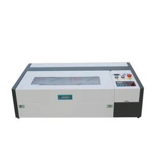 Mini macchina da taglio laser 40w 3050 co2 timbro di gomma che fa macchina per incisione laser per materiale non metallico