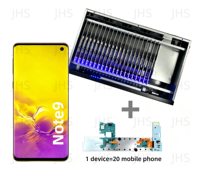 Boîtier Android pour proxy Internet, serveur de farming de téléphones, 20 nœuds Blade, 128 Go 64 Go de mémoire, Android Ubuntu Windows