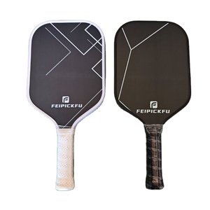 Tùy chỉnh 14mm 16mm tổ ong lõi sợi Carbon pickleball mái chèo để sử dụng giải trí - Product Image 4