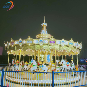 Carrusel de Caballos de Lujo para Niños, Juego de Feria al Aire Libre, Equipo de Diversión Comercial <span class=keywords><strong>a</strong></span> Buen Precio para Venta - Product Image 3