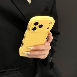 Funda Liquid Big Wave para iPhone 17 Pro Max, Compatible con iPhone 16 Pro, Color Caramelo 15, Simple 14 Suave - Product Image 5