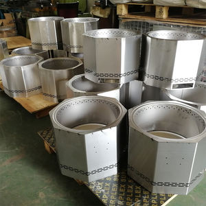 Brasero Portátil <span class=keywords><strong>de</strong></span> Acero Inoxidable <span class=keywords><strong>de</strong></span> Primera Calidad, 19 Pulgadas, Sin Humo, <span class=keywords><strong>para</strong></span> Jardín, Doble Capa, <span class=keywords><strong>para</strong></span> <span class=keywords><strong>Leña</strong></span> - Product Image 5