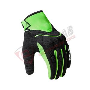 Gants en cuir véritable avec logo personnalisé, vêtements de sport respirants et coupe-vent pour motards de course - Product Image 5