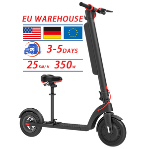 <span class=keywords><strong>Trottinette</strong></span> électrique à 2 roues, pliable, portable, pour adultes, moteur 350W, batterie 10AH, argent, siège, vente, entrepôt UE/États-Unis - Product Image 3