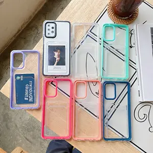 Funda transparente para teléfono móvil, carcasa para iphone 13, 12, 11, Samsung A52, A72, A32, Huawei Mate 30, 40 Pro, P40, Nova 8