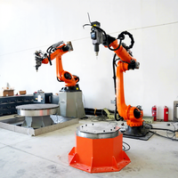 Bras robotisé Union Tech 7 axes KUKA CNC pour fraisage, gravure, sculpture sur marbre, granit, bois, mousse, pierre, moteur KUKA IP67