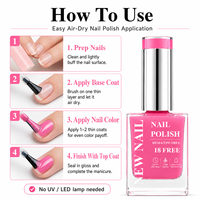 Vernis à ongles liquide à base d'huile, nouvelle tendance mode, longue tenue, à retirer par trempage, faible odeur, séchage rapide, 15 ml – Offre Spéciale