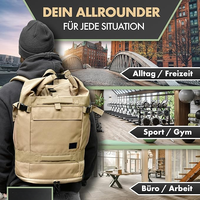 Sac à dos de simulation tactique Jungle résistant à l'usure personnalisé pour le camping et l'aventure en milieu sauvage
