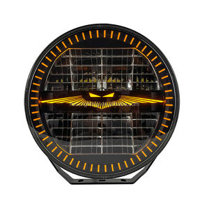 Luz Auxiliar de Conducción LED de 240W, 9 Pulgadas, Accesorios para Automóviles y Camiones, Luz de Posición Dinámica Blanca y Ámbar para Scania, Ford F150, Land Cruiser - Product Image 5