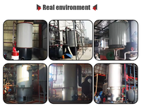 Brûleur et chauffe-huile commercial vertical basse pression à température constante pour la cuisson industrielle des plats chauds et de l'huile épicée