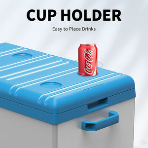 12V 24V Portable <span class=keywords><strong>Mini</strong></span> Frid Congélateur 25L Capacité Réfrigérateur De Voiture Avec Compresseur De Refroidissement En Plastique De Refroidissement Efficace - Product Image 3