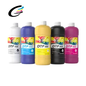 适用于Dtf油墨1000毫升的彩色Dtf印刷油墨500毫升250毫升100毫升适用于最佳Dtf白色油墨cmky 4种颜色