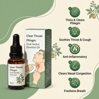 Minyak Esensial Ginseng Sanqi Herbal Alami Label Pribadi OEM untuk Membersihkan Tenggorokan, Mengatasi Dahak, Perawatan Paru-paru Goji, Pijat Tubuh, dan Kesehatan