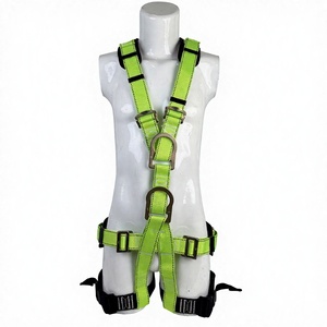 حزام أمان من البوليستر عالي القوة مع مشبك سريع التوصيل وحلقات فولاذية على شكل D، سعة 150 كجم، 4 حلقات D، بيع مباشر من المصنع - Product Image 1