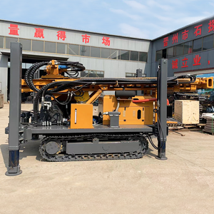 Machine de <span class=keywords><strong>forage</strong></span> de puits à chenilles en caoutchouc de 300 m à bas prix, approvisionnement direct d'usine pour l'irrigation agricole en Afrique - Product Image 3