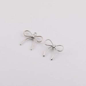 Bowknot Zinc Alloy Charm Pendant For DIY Jewelry Making Unisex Accessory <b>Gift</b> Decor - Product Image 4