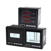 Instrumento digital monofásico trifásico RS485 medidor de panel digital AVHZdigital AC amperímetro