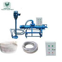 Machine de déshydratation automatique des déchets avicoles HIGHTOP / Sécheur de fumier de poulet / Machine de déshydratation du fumier de vache