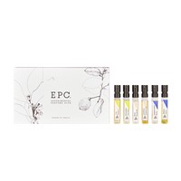 Coffret découverte d'échantillons de parfum, boîtes d'emballage de parfum personnalisées avec flacon, boîtes cadeaux en papier