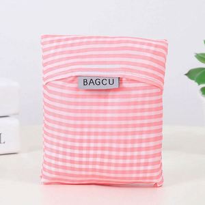 Custom Eco Friendly Tote Bag Recycle Nylon Foldable Grocery <b>Folding</b> Shopping Bag Polyester Reusable Eco Friendly Shopping Bag - Product Image 4