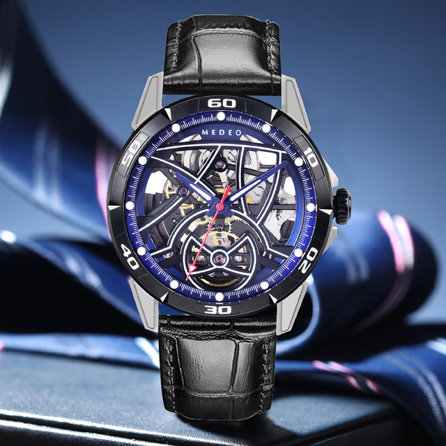 China Hangzhou Movement Customized Logo Stainless Steel Wrist Watches Men Montres De Luxe 5ATM Automatic Mechanical Watches