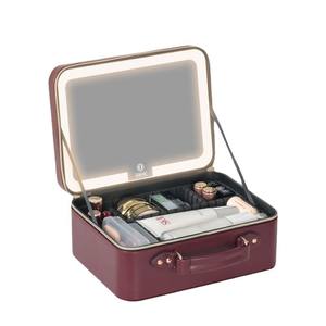 Estuche de Belleza OBOX Tamaño Mediano con Patrón Acolchado, Cierre de Cremallera, Estilo Elegante, Bolsa de Cosméticos Colgante para Mujer - Product Image 4