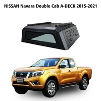 Accesorios a medida Aluminio 4X4 Pickup Canopy Pickup Truck Topper Hardtop Bed Capper para NISSAN Navara