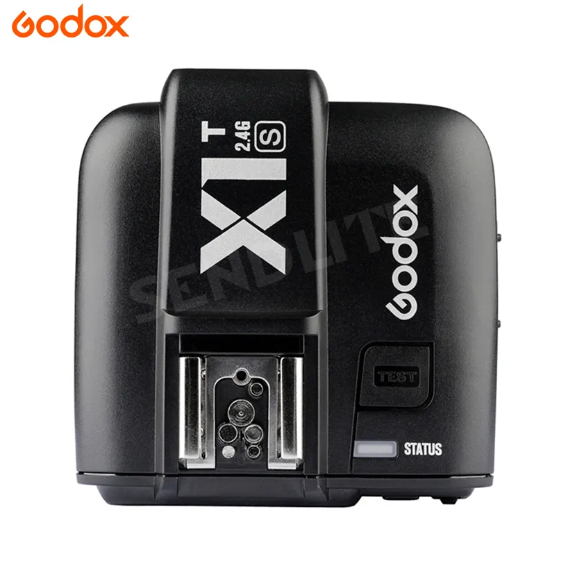 Godox X1T-S TTL ทริกเกอร์1/8000S 2.4G เครื่องส่งสัญญาณไร้สายสำหรับ Sony Alpha A6000 A6500 A6300 A58 A7SII กล้อง A37พร้อมรองเท้า MI