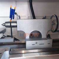 Tour cnc CK6160 avec changeur d'outils mini tour cnc automatique en métal pour l'aluminium