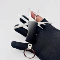 Outils de couteau multifonctionnels, couteau de poche EDC, ensemble d'outils, camping, véhicule, extérieur, couteau pliant portable, ciseaux