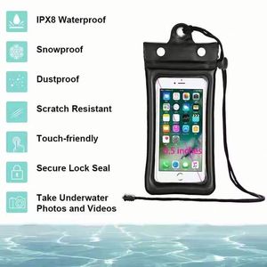 Nuevos Productos para Campamento al Aire Libre, Bolsa Impermeable para Teléfono Móvil de Gran Tamaño de 8.9 Pulgadas, Funda Impermeable para Teléfono IPX8, Bolsa de Viaje - Product Image 4