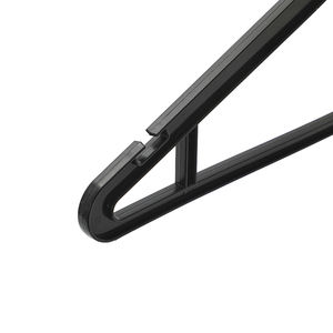 Organisateur de vêtements en plastique fin et antidérapant avec encoches pour hôtels, nettoyers à sec et sacs de rangement – Léger et peu encombrant - Product Image 4