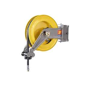 MECLUBE - 071-1202-315 Carrete de manguera pintado ajustable para aire-agua ø 3/8 ''15M-EAN CARRETES DE MANGUERA AUTOMÁTICOS - Product Image 1