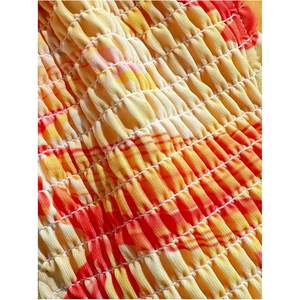 ชุดบิกินี่ผู้หญิงแบบมีลายผ้าริ้ว ชุดว่ายน้ำสองชิ้นแบบยืดได้ สไตล์โบฮีเมียน เสื้อครอปและกางเกง - Product Image 5