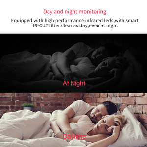 Caméra IP WiFi HD TY-F4, caméra de sécurité intérieure sans fil, caméra CCTV domestique avec suivi automatique intelligent Tuya - Product Image 3