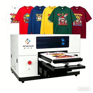Refinecolor A3 Dtg <strong>Printer</strong> Direct to <strong>Garment</strong> T-shirt Printing Machine Dtg <strong>Printer</strong> for Custom Hoodies T Shirts Apparel Production - Product Image 1
