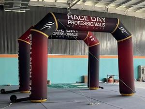 Portão Inflável Direto da Fábrica para Eventos, Infláveis Publicitários com Bomba de Ar e Bolsa de Transporte para Entrada de Festivais - Product Image 3