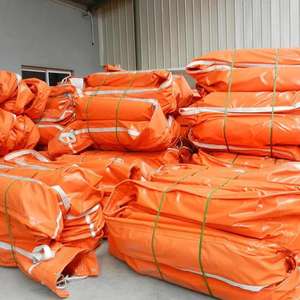 Barrera de Contención de Algas Marinas de Despliegue Rápido, Tipo Flotante, de PVC Sólido, Barrera de Escombros, Dispositivo de Drenaje Anfibio - Product Image 1