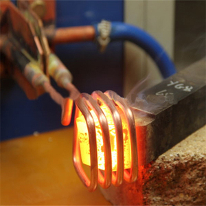 Induction heating welding machine for Alloy copper tube brazing welding