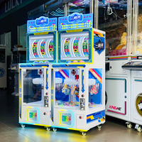 Machine à cadeaux commerciale à monnayeur, 40 pinces, 110/220V, 1 joueur, personnalisable, garantie 1 an, en métal