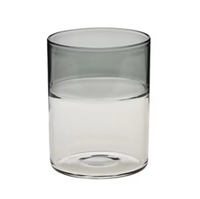 Mug à café personnalisé en verre borosilicate de haute qualité avec un design de style européen et des surpiqûres colorées