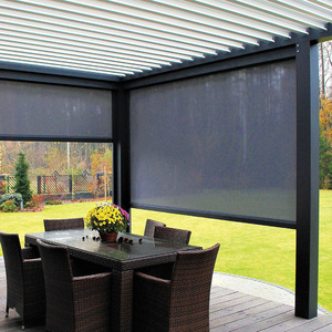 Rèm Cuốn Nhôm Pergola Sân Vườn Ngoài Trời Bộ Dụng Cụ Nhôm Pergola Ban Công Chống Nắng Cách Nhiệt Màn Trập Lăn - Product Image 3